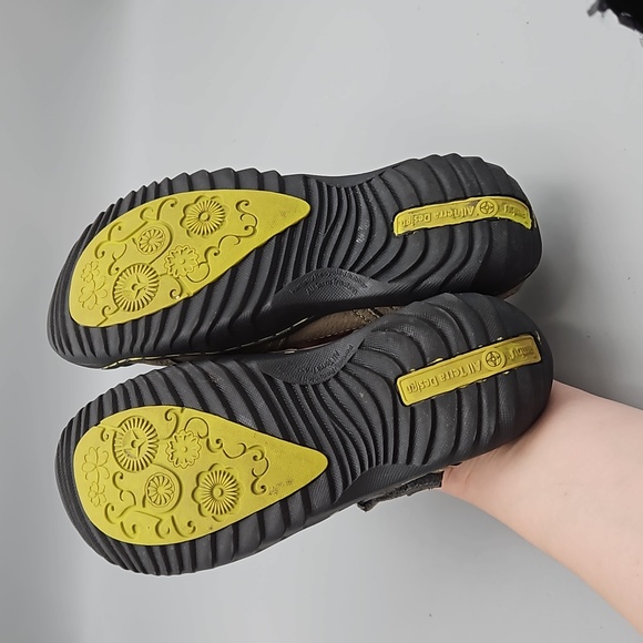 JAMBU T-Strap Leather Memory Foam Women 7.5 sandals - Picture 9 of 9